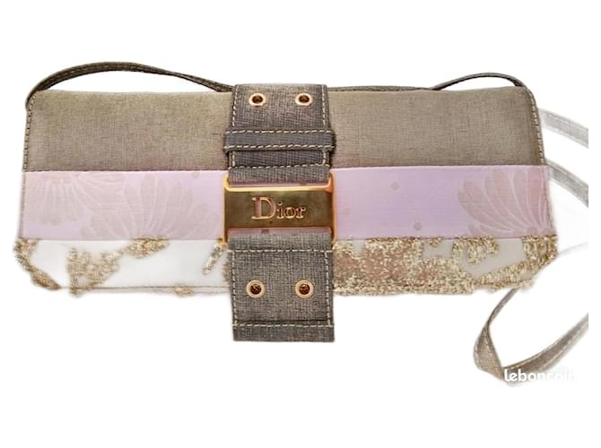 Christian Dior limitierte Editionsnummer 0127 Gold hardware Satin  ref.1043682
