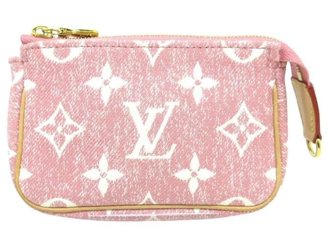 Louis Vuitton Mini Pochette Accessoires Pink in Cowhide Leather with  Gold-tone - US