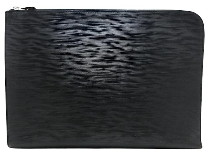 Louis Vuitton Pochette Jour Black Leather  ref.1043836