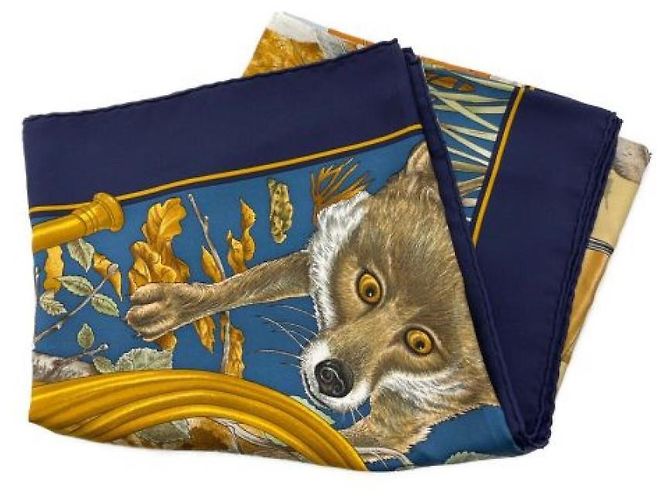 Lenço de seda Hermès 90 cm