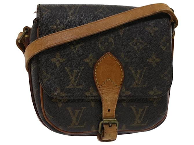 Louis Vuitton Monogram Cartouchiere PM Shoulder Bag M51254 LV Auth am3234