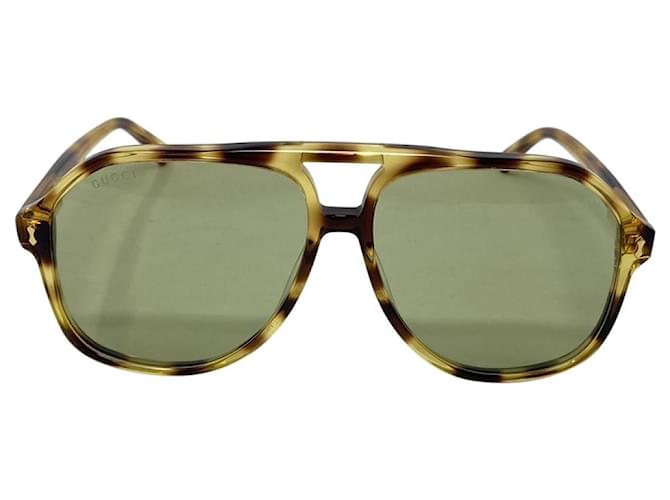 Gucci Unisex Animalier Drop Sonnenbrille Mehrfarben Acetat  ref.525967
