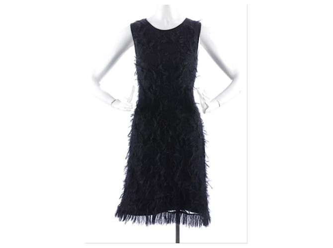 Robe en mohair noir Chanel  ref.664442