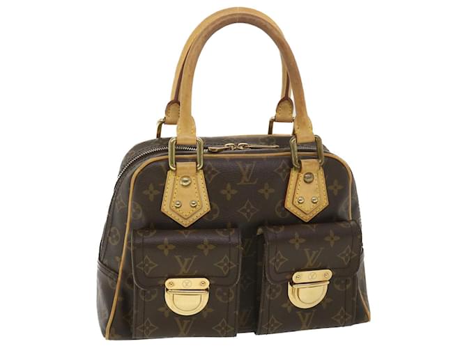 Louis Vuitton LOUIS VUITTON Monogram Manhattan PM Handbag M40026