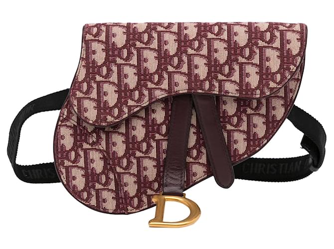 Dior Oblique Saddle Belt bag 