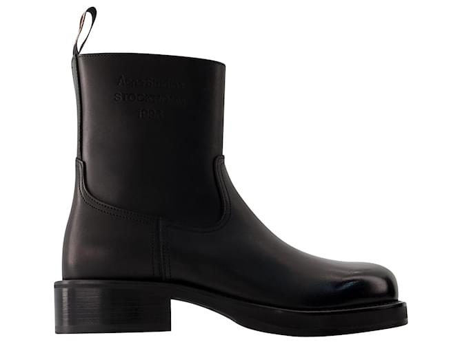 Besare Boots - Acne Studios - Leather - Black  ref.1017646