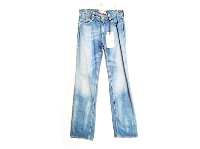 Levi's Jeans 627 corte reto Azul Algodão  ref.1029901