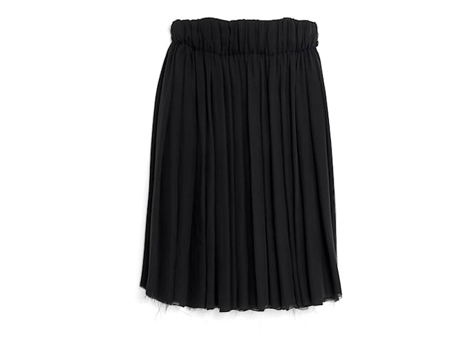 Saint Laurent Slimane mini Bustier dress silk fr34/36 Black  ref.1044076