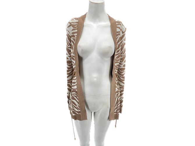 Strickwaren Balmain T.FR 38 Viskose Beige 