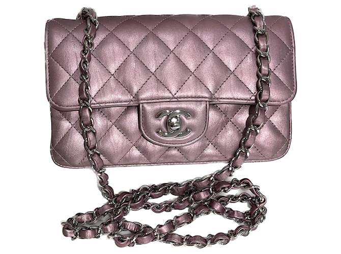 Timeless/classique leather crossbody bag Chanel Pink in Leather - 35641897