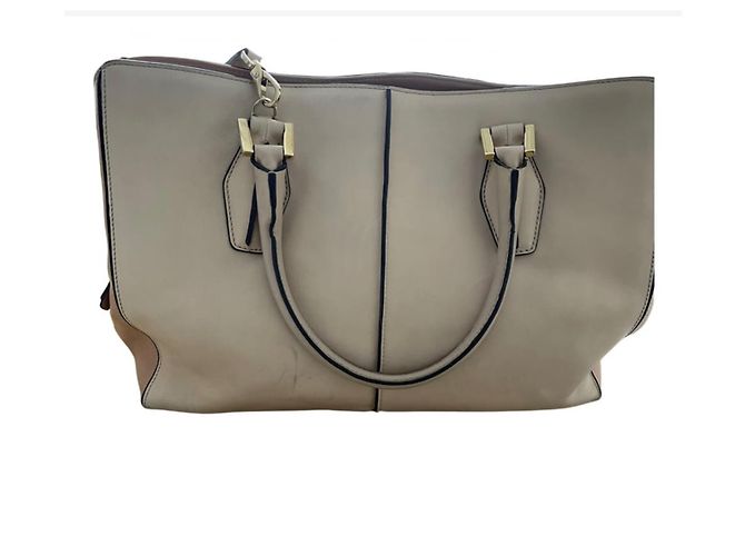 Bolsa Tod's de couro bege