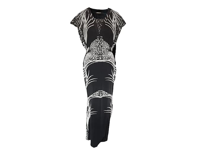 ROBERTO CAVALLI Dresses S  Black Silk  ref.1044779