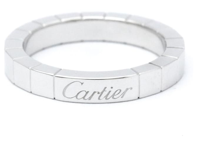 Cartier Lanière Prata Ouro branco  ref.1044989