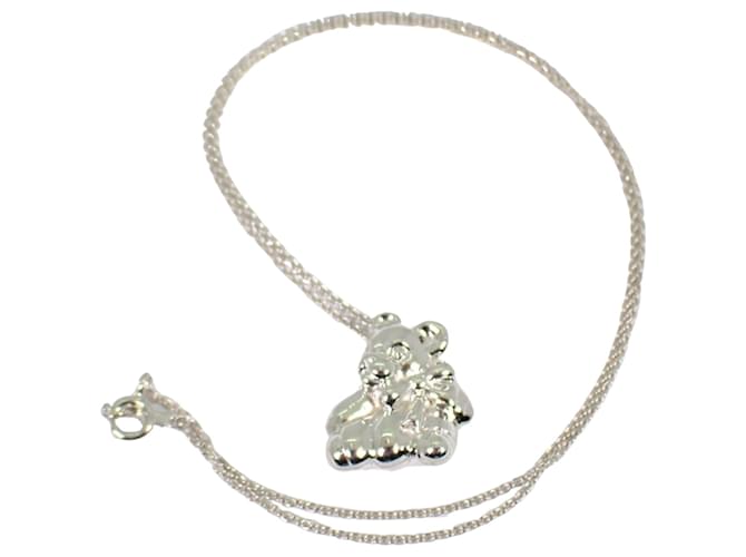 Tiffany & Co Bear Silvery Silver  ref.1044996