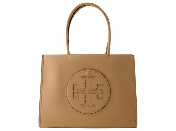 Bolsa pequena Ella Shopper - Tory Burch - Sintético - Areia Clara Bege  ref.1045017