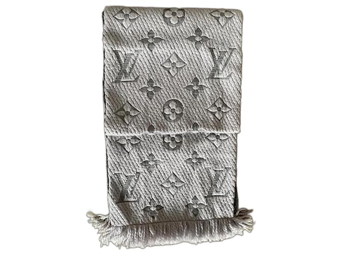Louis Vuitton Logomania Grey Wool  ref.1045389