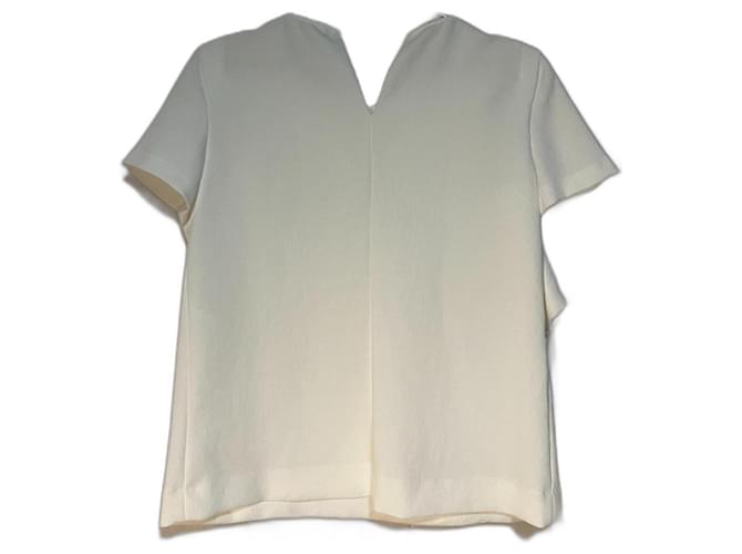 Maje White Top Polyester  ref.1045397