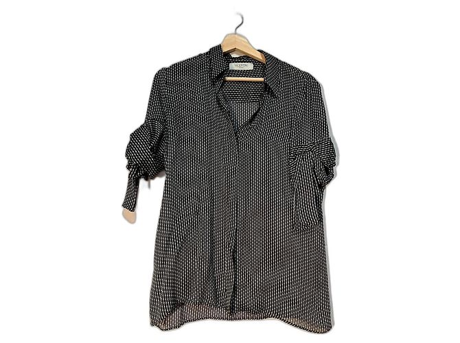 Valentino Black Shirt with pattern