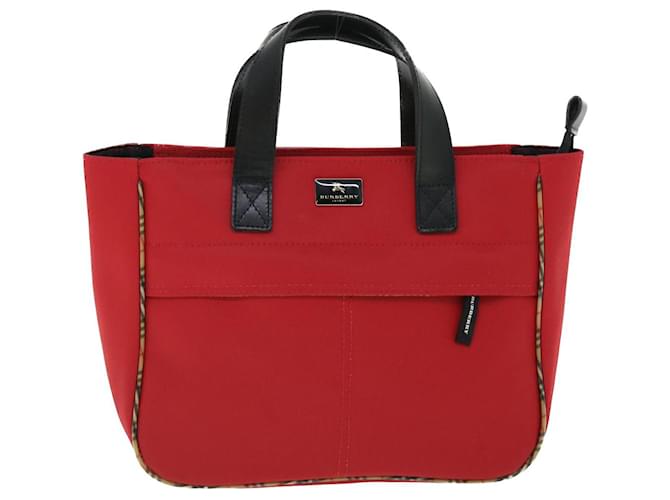 BURBERRY Red Synthetic  ref.1045414