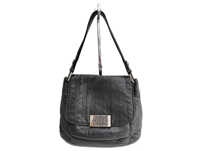 Carolina Herrera Handbags Black Leather  ref.1045554