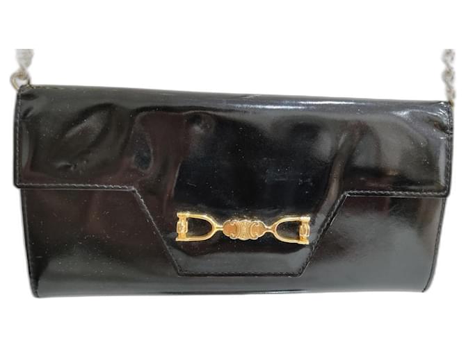 Céline Wallets Black Exotic leather  ref.1045614