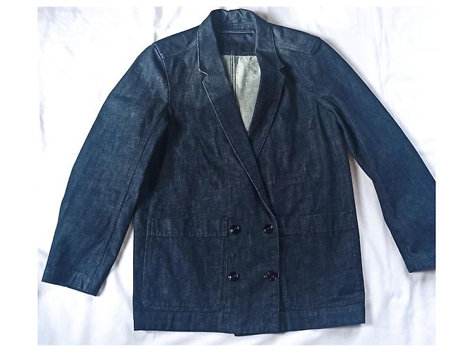 Lemaire Jeansjacke Blau