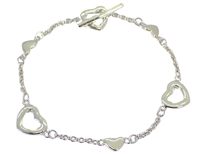 Tiffany & Co Heart Silvery Silver  ref.1045692