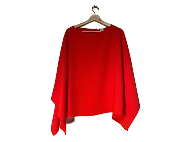 Blusa Louise Kennedy vermelha Vermelho Acrílico  ref.1045716
