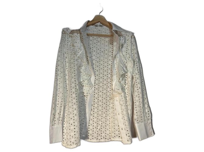 Camicetta Louise Kennedy in pizzo beige