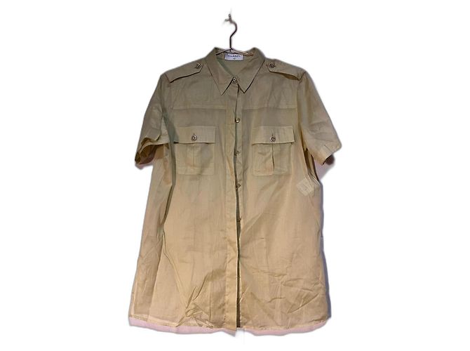 Camicia Chanel in cotone verde Verde chiaro