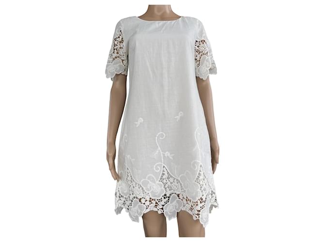 Dry Lake Dresses White Cotton  ref.1045914