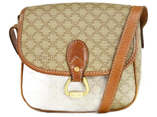 Céline Macadam Toile Beige  ref.1046301