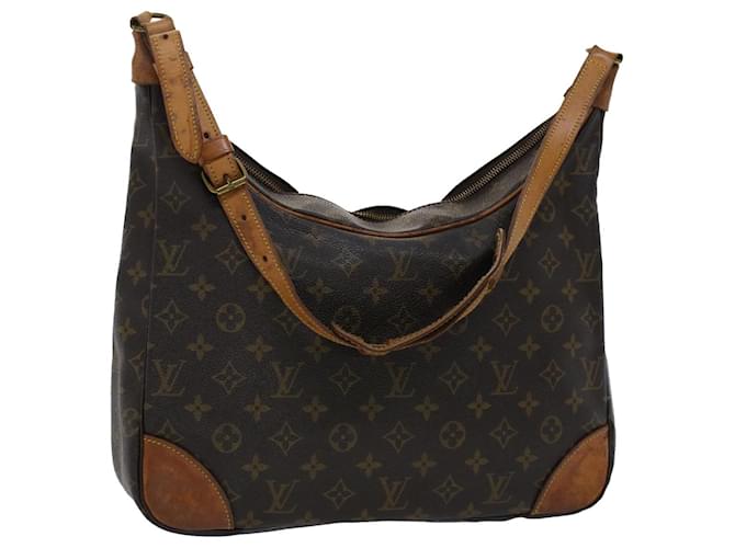 Louis Vuitton Monogram Boulogne 35 Shoulder Bag M51260 LV Auth ar10074 Cloth  ref.1046370