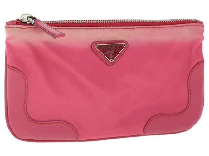 PRADA Marsupio Nylon Rosa Auth bs7680  ref.1046425