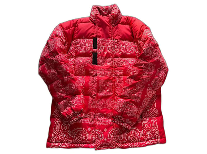Givenchy Abrigos de niña abrigos Roja Poliéster  ref.1046520