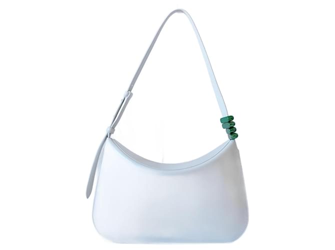 Bottega Veneta Handbags White Leather  ref.1046537