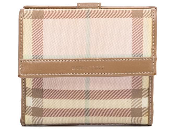 Burberry Candy Pink Compact Wallet store