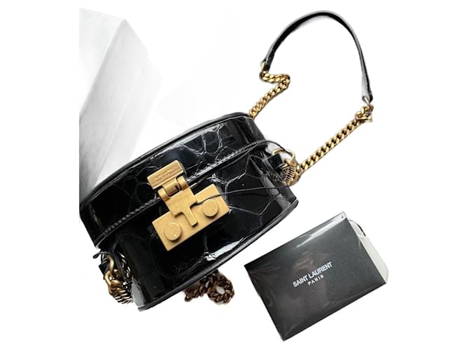 Saint Laurent Handbags Black Patent leather  ref.1046812