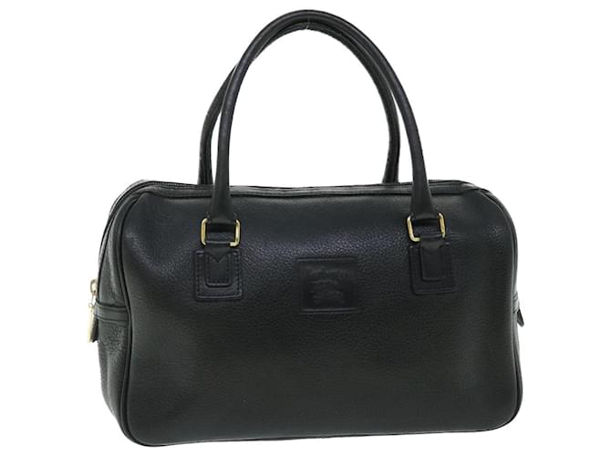 Autre Marque Burberrys Hand Bag Leather Black Auth bs7653  ref.1046874