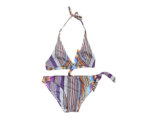 ETRO  Swimwear T.IT 42 SYNTHETIC Purple  ref.1046882