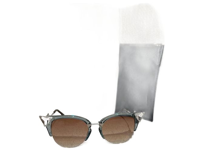 Occhiali da sole FENDI T. Plastica Blu