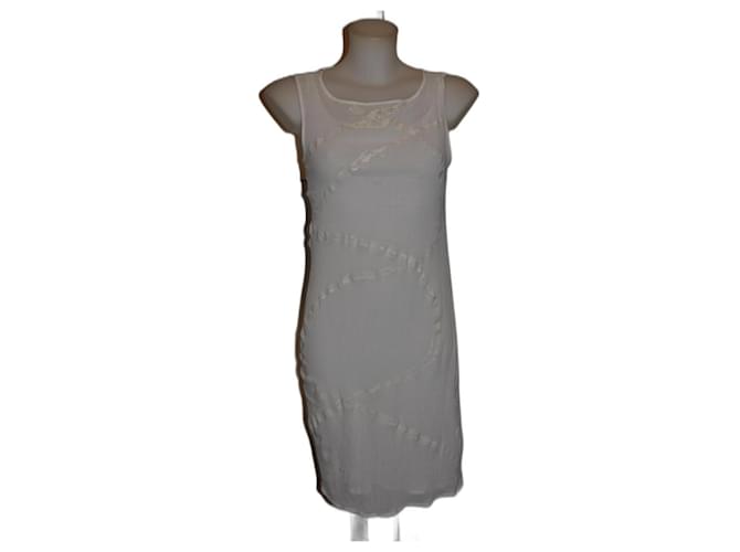 Fendi Dress White Synthetic  ref.1047013