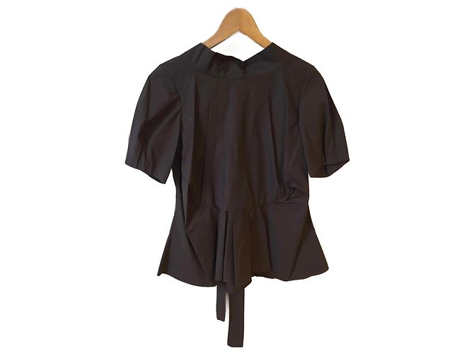 MARNI Tops T.Internacional S Algodão Marrom
