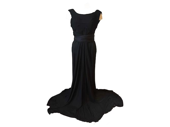 BOTTEGA VENETA  Dresses T.International XS Viscose Black  ref.1047036