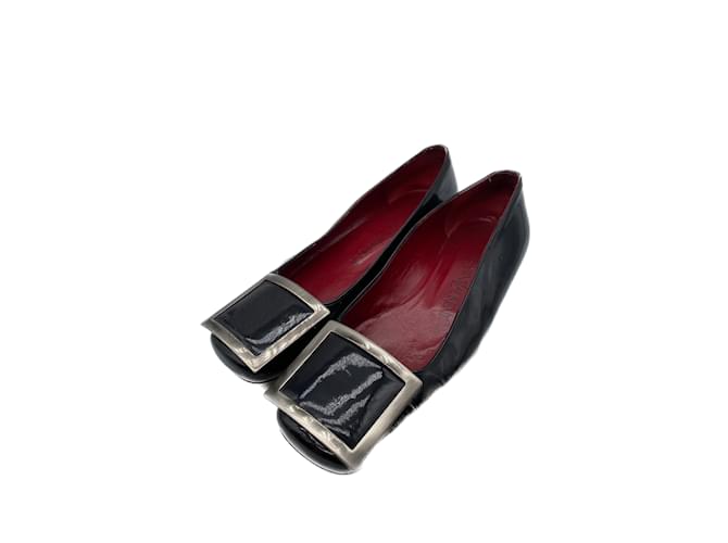 YVES SAINT LAURENT  Heels T.eu 36 Patent leather Black  ref.1047073