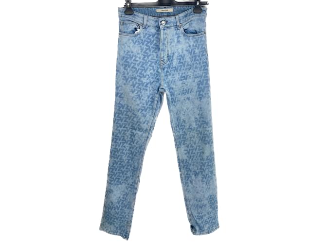 ZADIG & VOLTAIRE Jeans T.US 28 cotton Blu Cotone  ref.1047083
