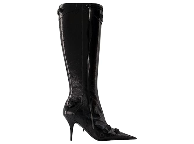 Cagole H90 Boots - Balenciaga - Cuir - Noir  ref.1047261