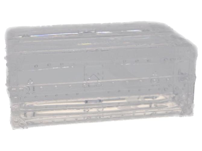LOUIS VUITTON Paper Weight Clear LV Auth 51071 Glass  ref.1047476