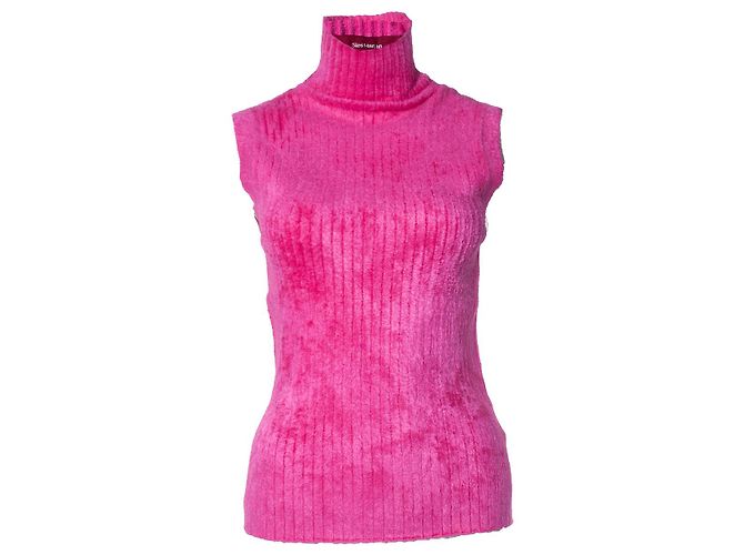 Autre Marque Sì Marjan, Collo alto senza maniche Rosa