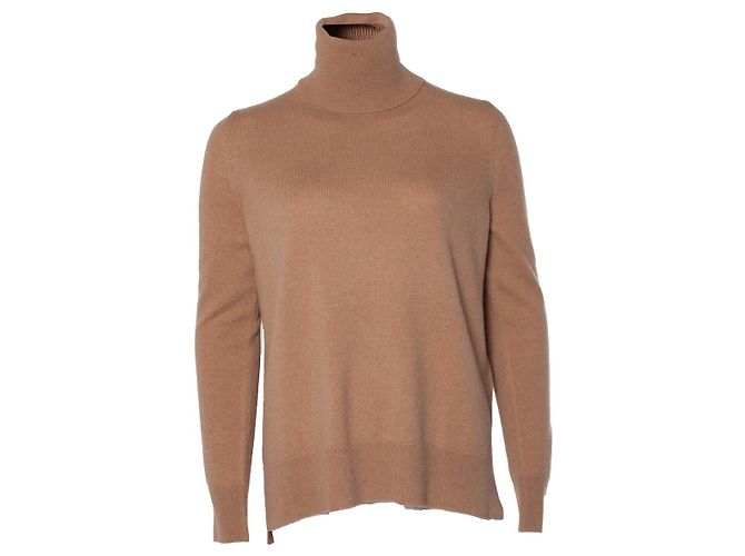 Autre Marque Maliparmi, brauner Rollkragenpullover